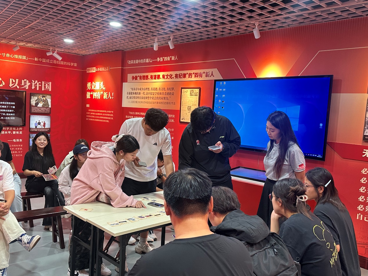 东软红思政展厅成功举办健康医疗科技学院红色主题剧本杀活动
